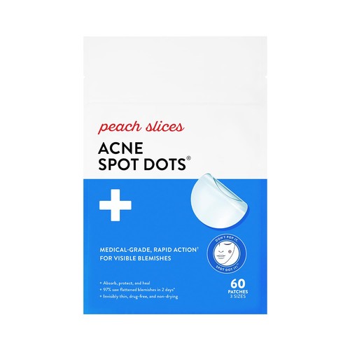 Peach slices acne - slices, spot