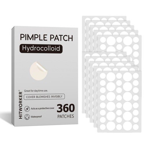 Hydrocolloid acne patches - acne,